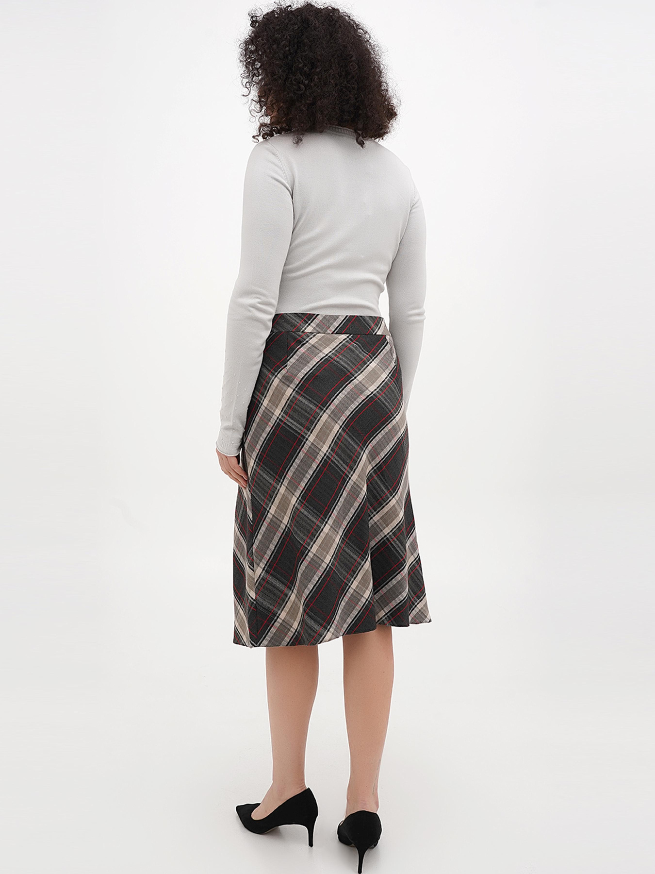 Спідниця міді Sassofono модель A271-SF-1352 Фото
