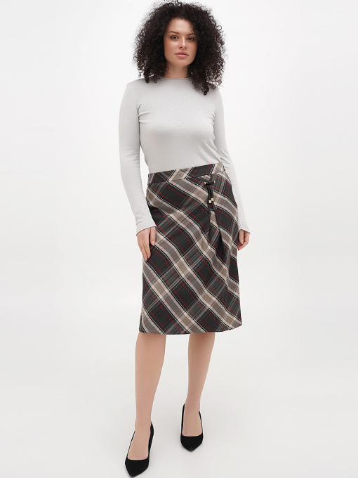 Юбка миди Sassofono модель A271-SF-1352 Фото