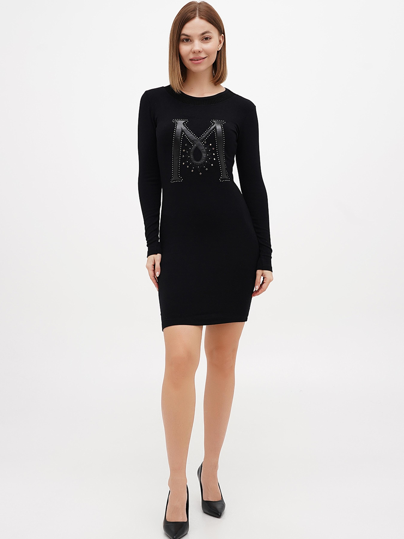 Туника Sassofono модель A271-SC-1476_черный Фото