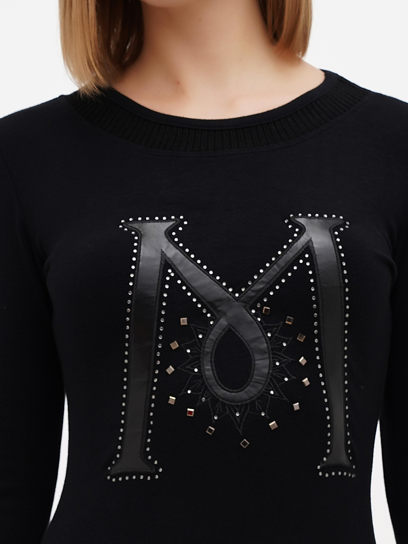 Туника Sassofono модель A271-SC-1476_черный Фото