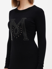 Туника Sassofono модель A271-SC-1476_черный Фото