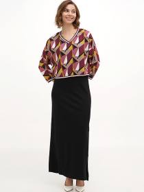 Сукня міді Sassofono модель A271-SC-1507 Фото