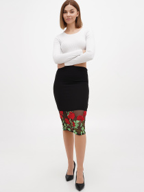 Спідниця міді Sassofono модель A271-SC-1520 Фото