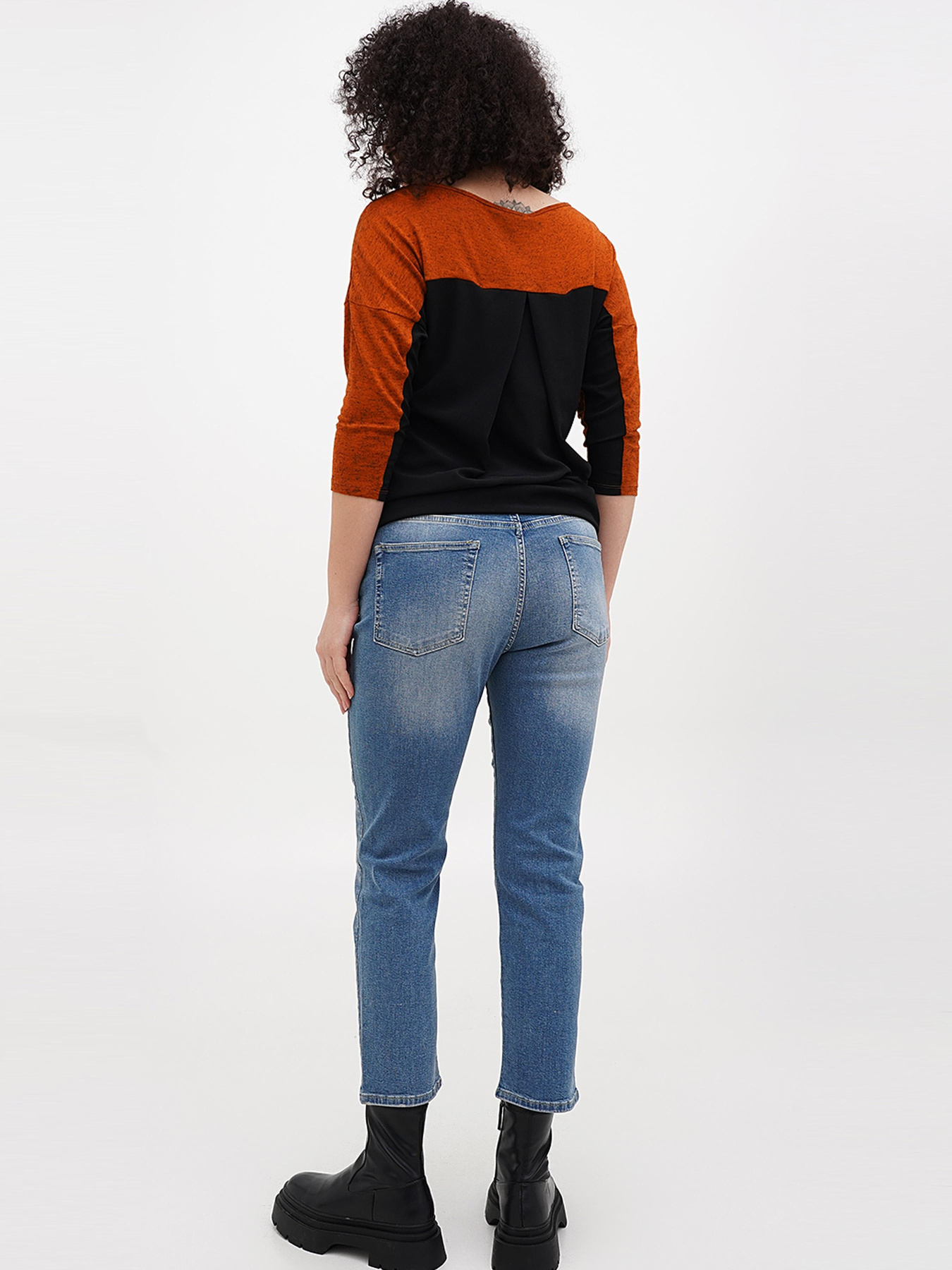 Джинсы мом Sassofono модель A271-SF-3352 Фото