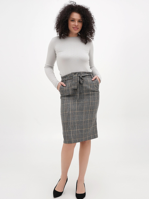 Юбка миди Sassofono модель A271-SF-3371 Фото