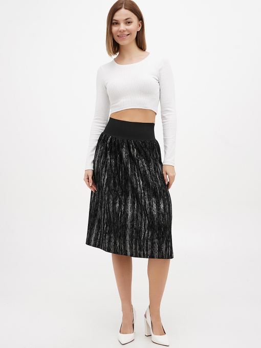 Спідниця міді Sassofono Модель A271-SC-3468 Фото