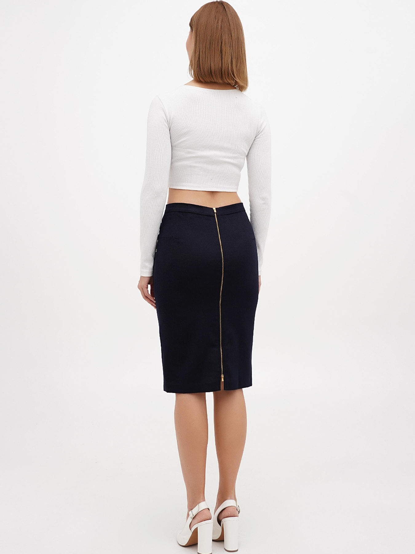 Юбка миди Sassofono модель A271-SC-1927 Фото