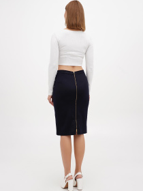 Юбка миди Sassofono модель A271-SC-1927 Фото