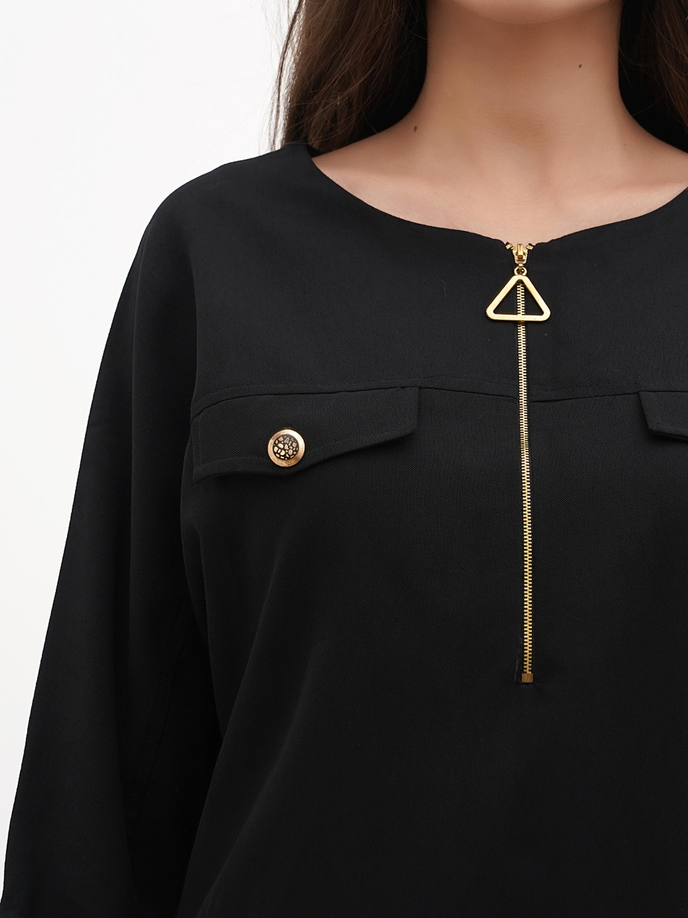 Сукня міні Sassofono модель A271-SC-3505_черный Фото