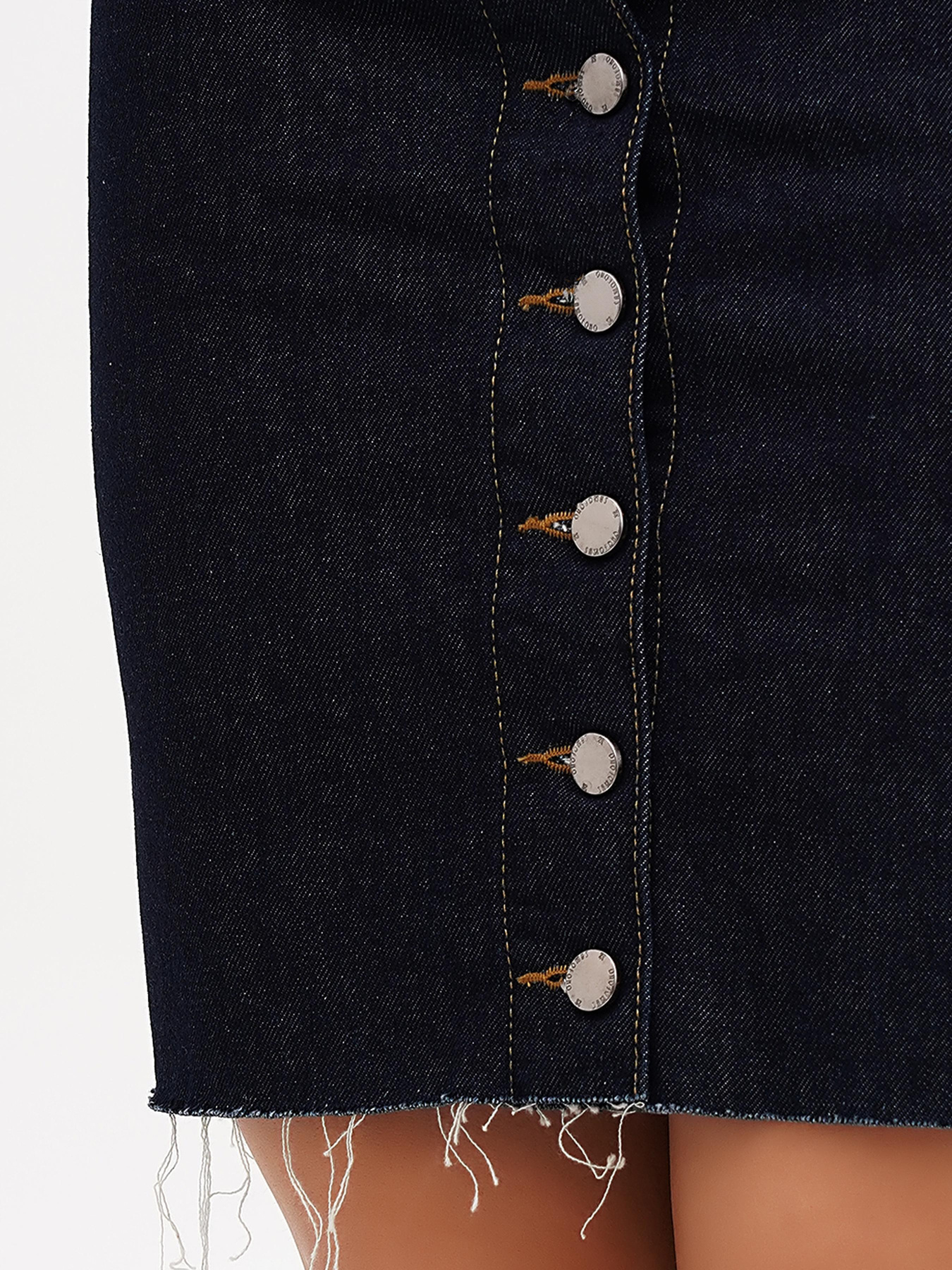 Джинсова спідниця Sassofono модель A271-SF-3566 Фото