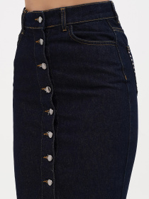 Джинсовая юбка Sassofono модель A271-SF-3566 Джинсовая юбка Sassofono модель A271-SF-3566 Фото