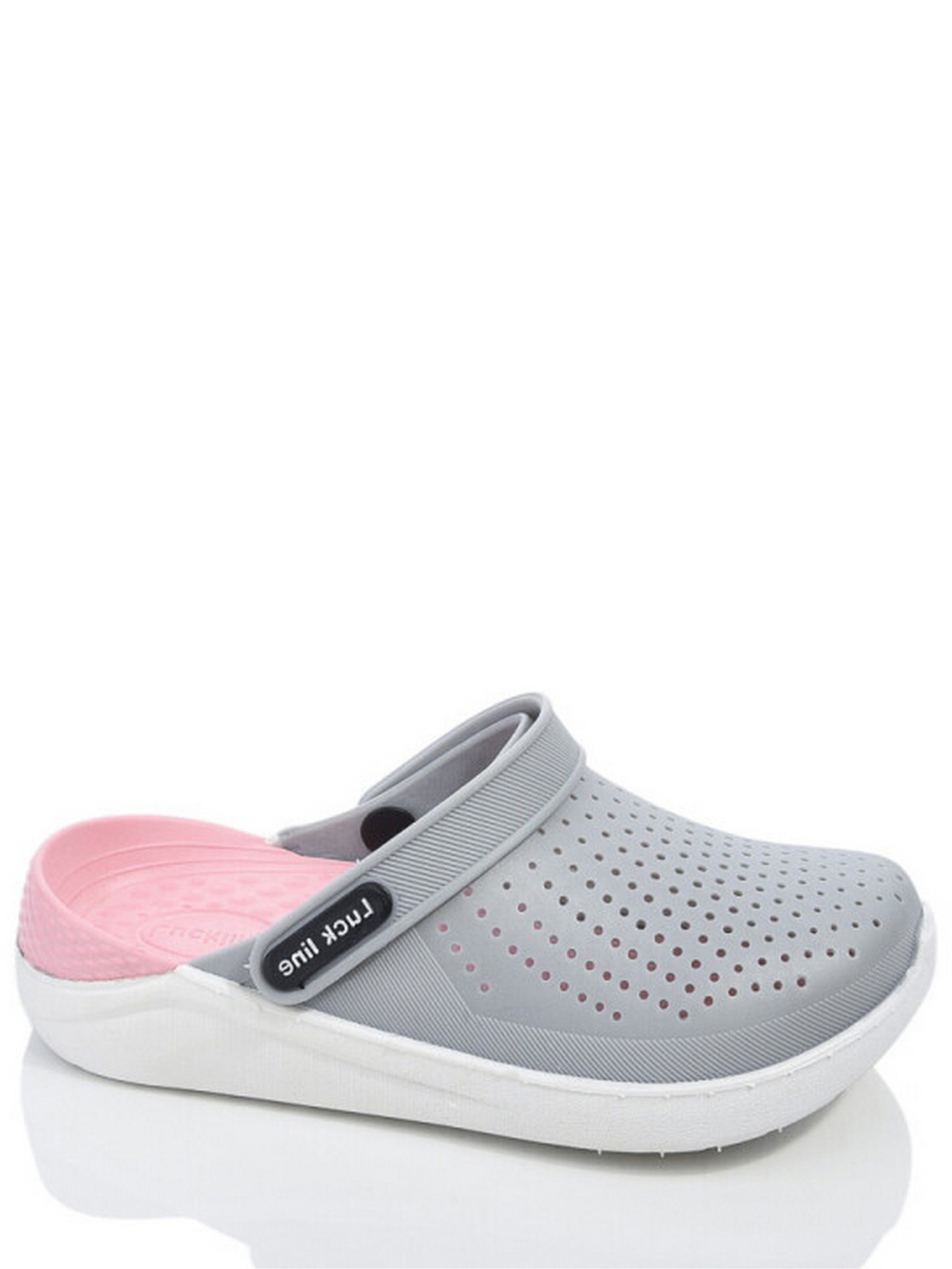 Дитяче Сабо Luckline  (N5017-313) колір сірий, матеріал силікон