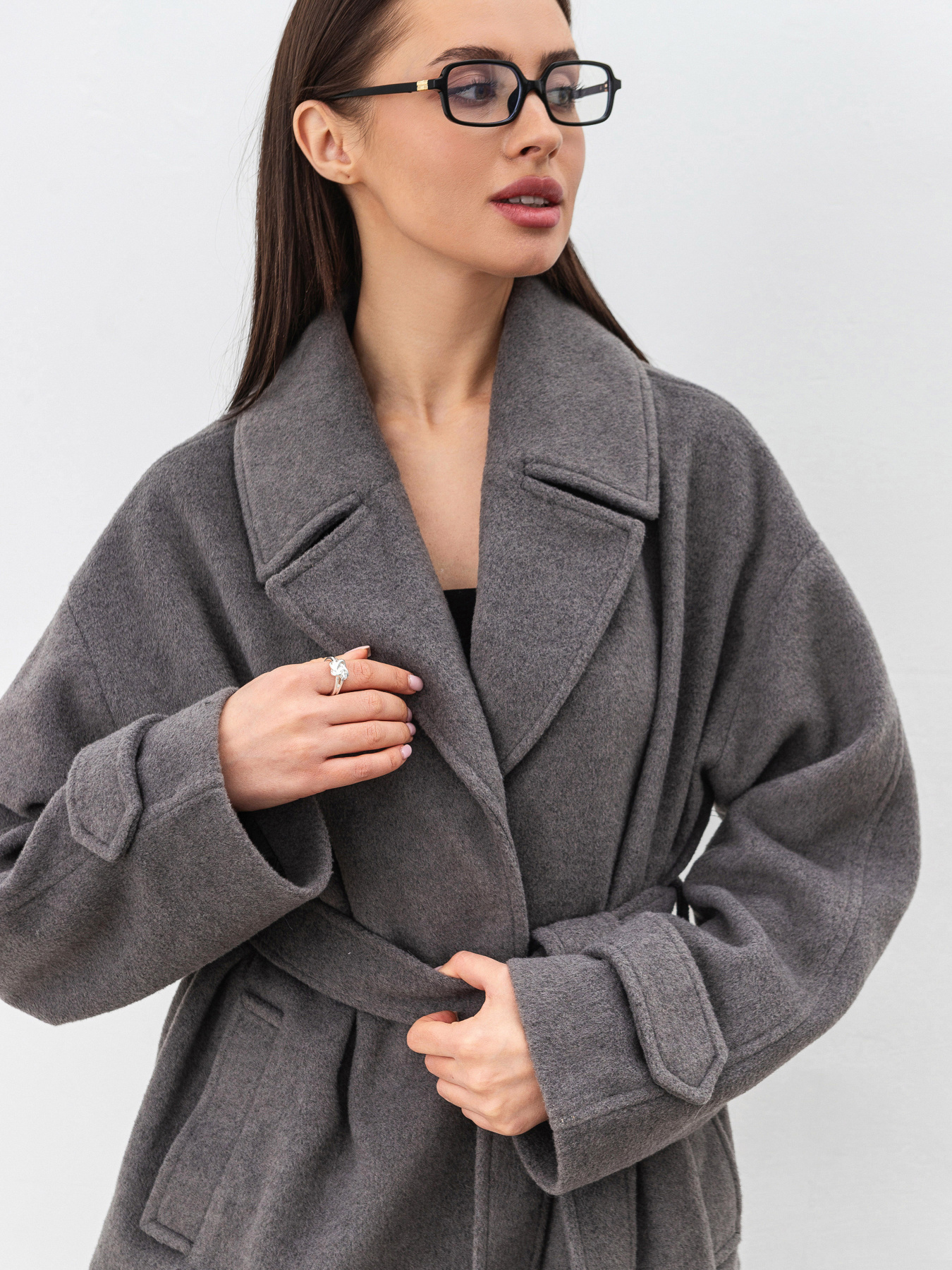 Пальто Romashka Фельт модель 208026805081 Фото