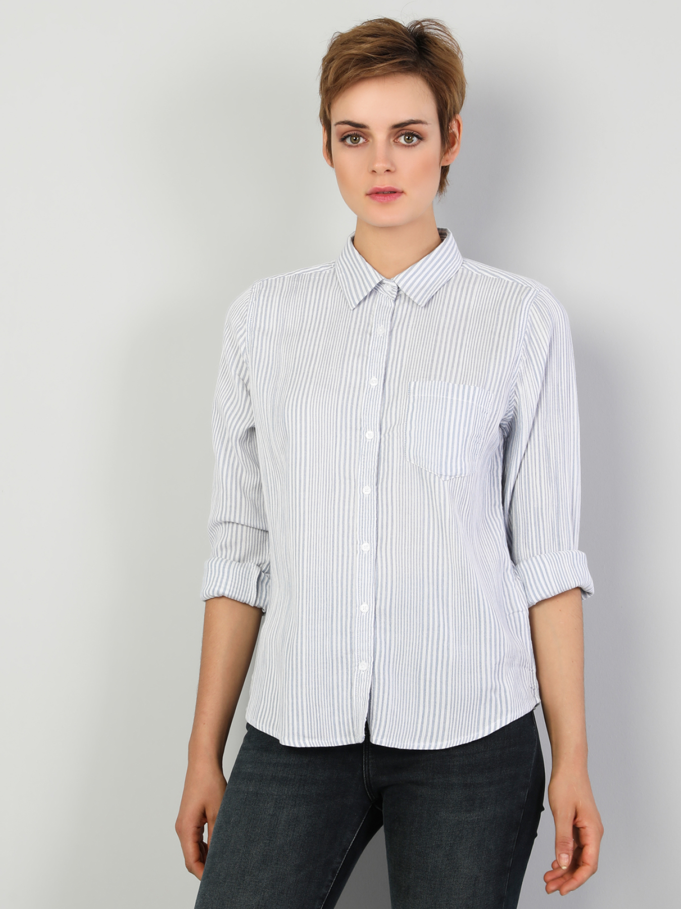 Рубашки Colin’s модель CL1047153_Q1.V1_BLE Фото