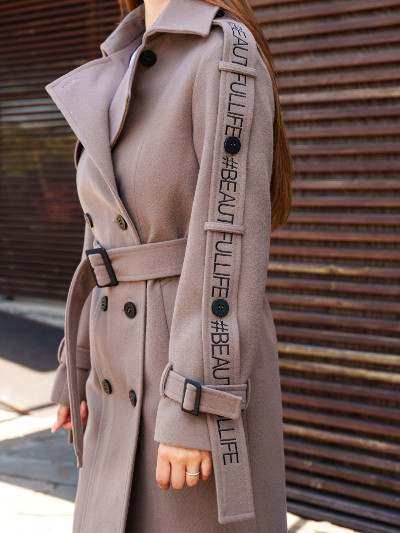 Пальто MilaNova модель Пальто ПВ-93 капучино Фото