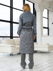 Плащ MilaNova модель Плащ ПВ-150 серый Фото