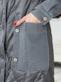 Плащ MilaNova модель Плащ ПВ-150 серый Фото