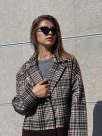 Пальто MilaNova модель Пальто ПВ-155 шоколад Фото