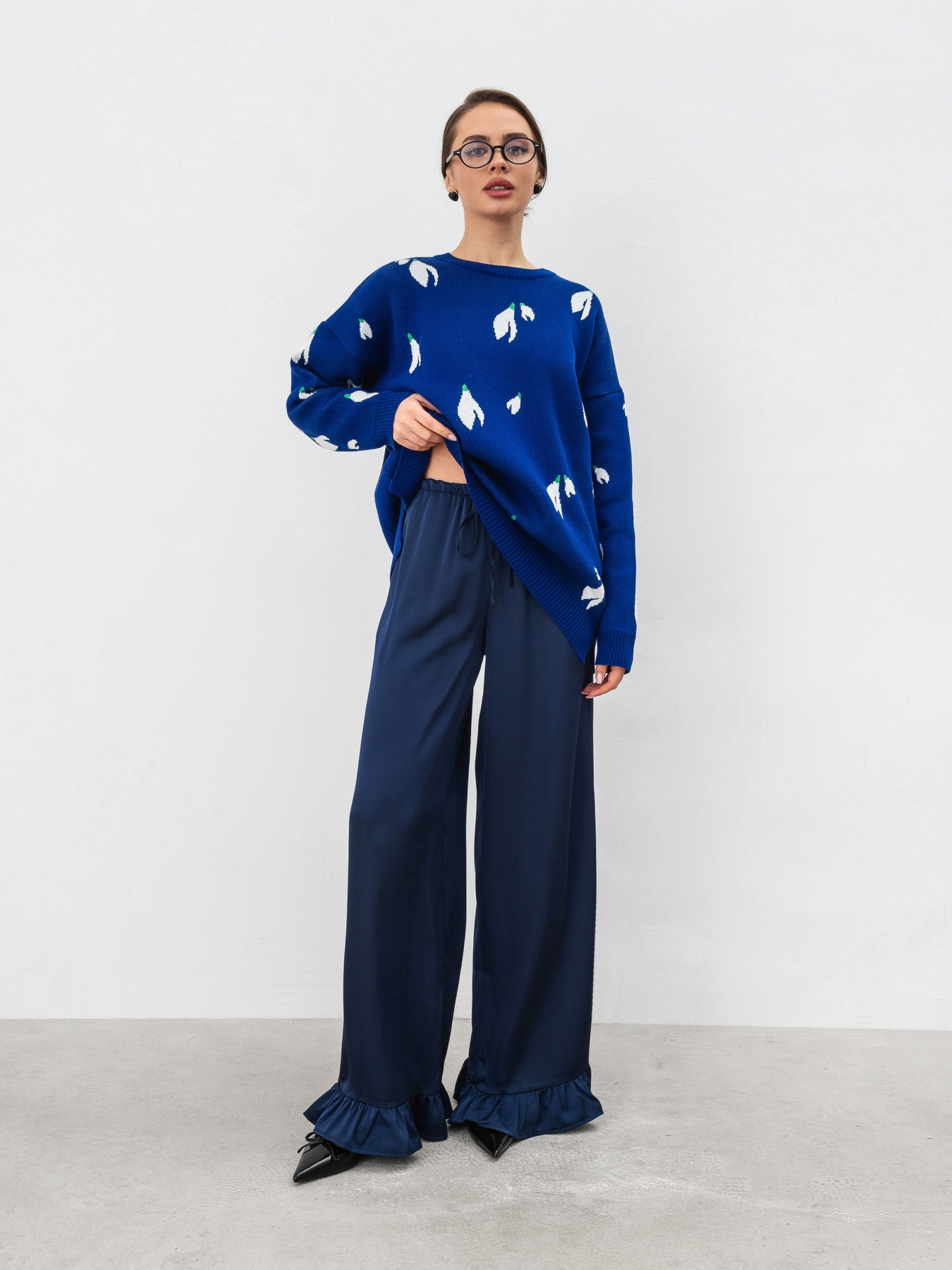 Штани палаццо Romashka Хмарка модель 205039805042 Фото