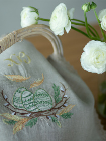 Серветка великодня бежева Едельвіка модель 311-24-08 Фото