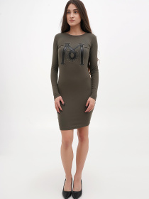 Туніка Sassofono модель A271-SC-1476_хаки Фото