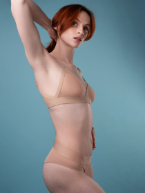 Бюстгальтер Brabrabra модель SLZ22101014_Beige Бюстгальтер Brabrabra модель SLZ22101014_Beige Фото