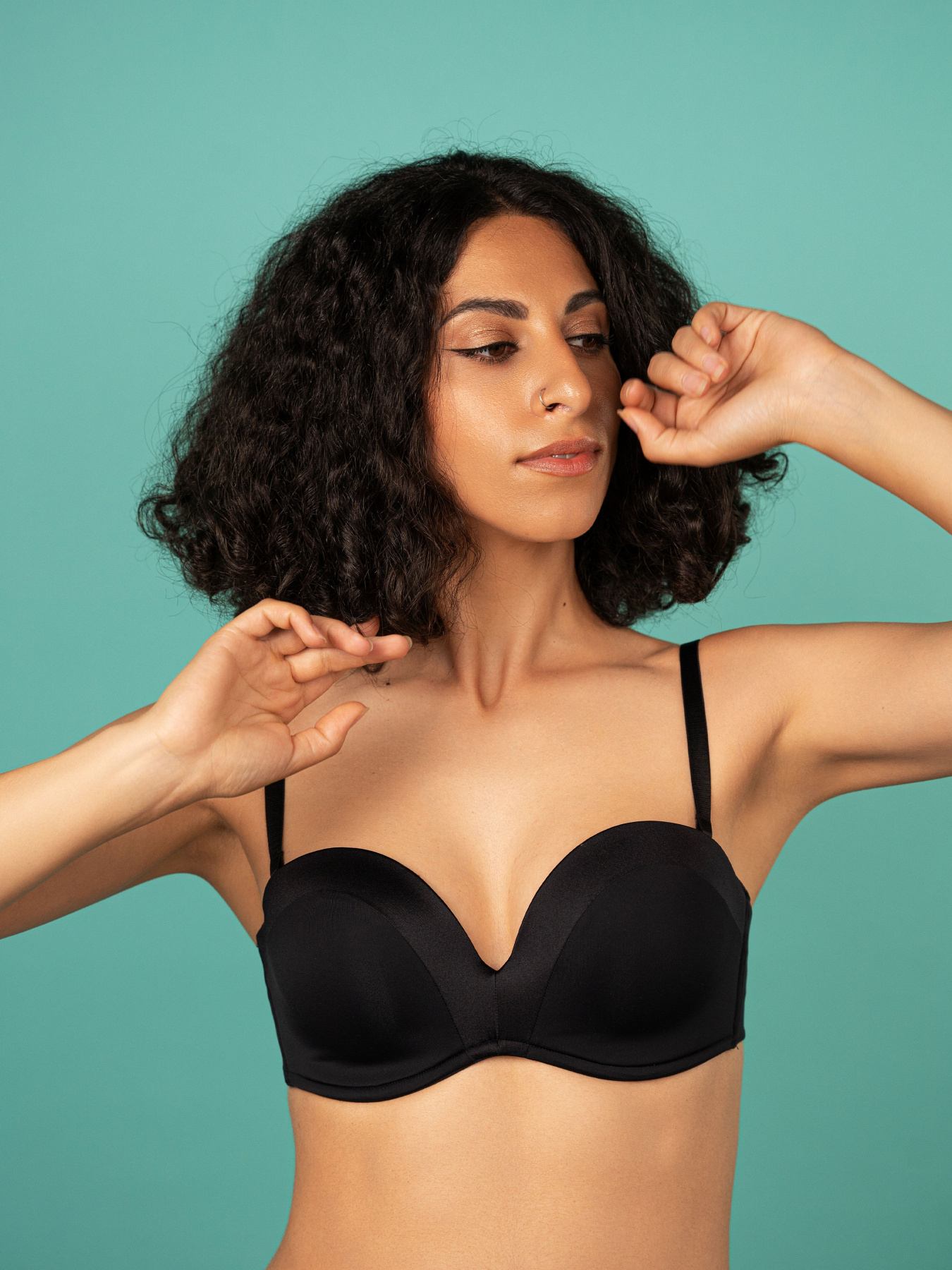 Бюстгальтер Brabrabra модель SLZ24201203_Black Фото