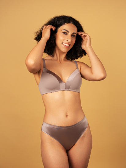 Бюстгальтер brabrabra модель SLZ24201215_Gray-Lilac - фото