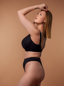 Бюстгальтер Brabrabra модель SLZ24201248_Black Бюстгальтер Brabrabra модель SLZ24201248_Black Фото