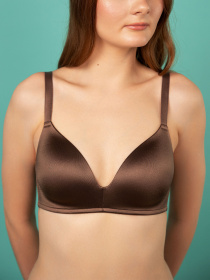 Бюстгальтер Brabrabra модель SLZ24201315_Dark-Brown Фото