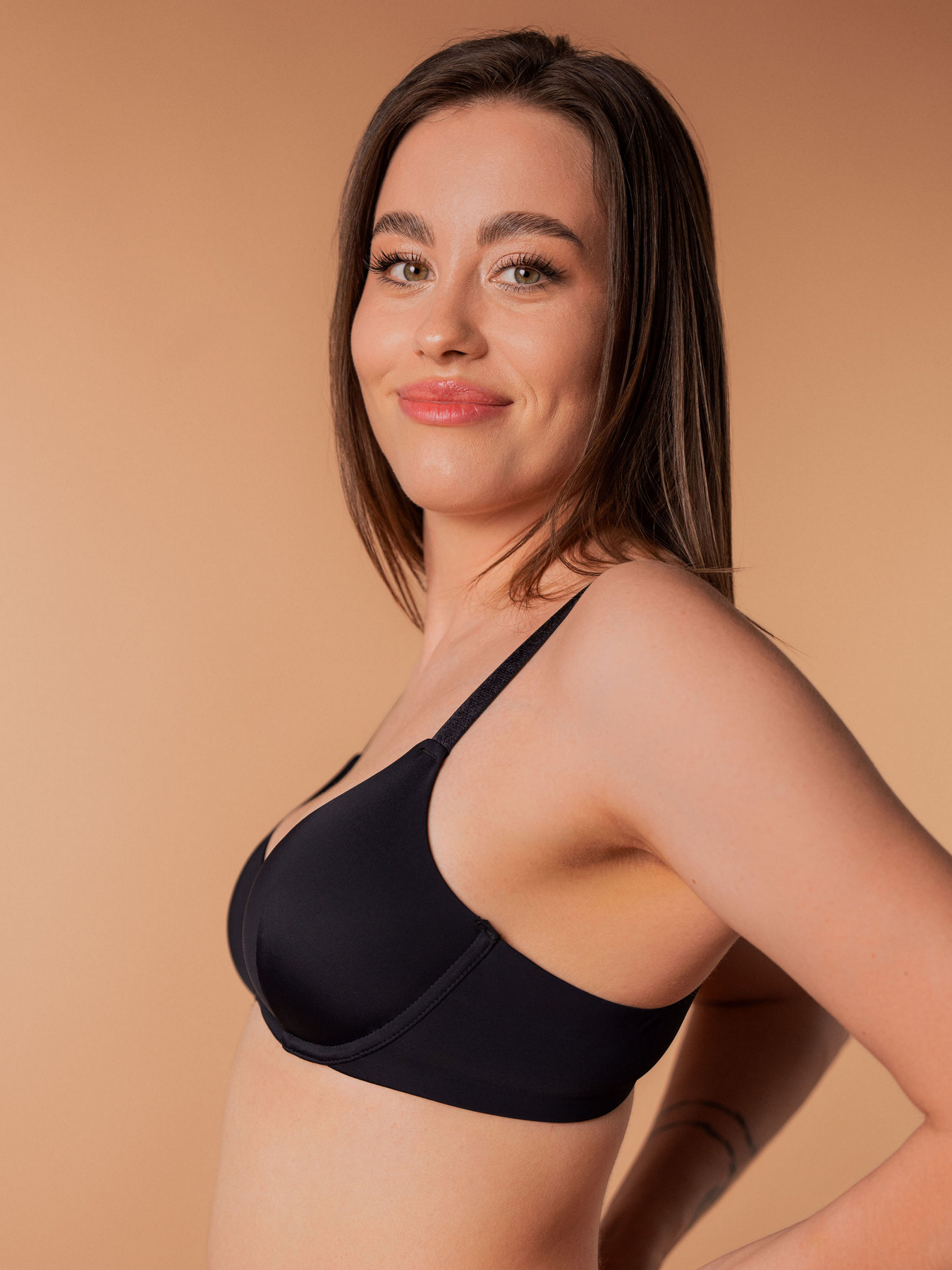 Бюстгальтер Brabrabra модель SLZ24201422_Black Фото