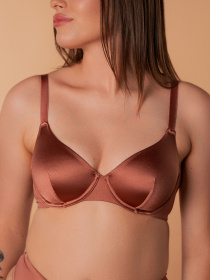 Бюстгальтер Brabrabra модель SLZ24201522_Terracotta Фото