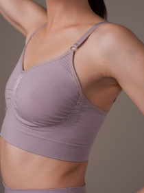 Бюстгальтер Brabrabra модель SLZ24901006_Gray-Lilac Фото