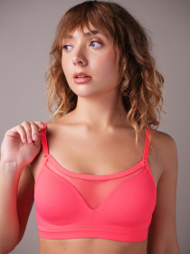 Бюстгальтер Brabrabra модель SLZ25001415_Neon-Coral Фото