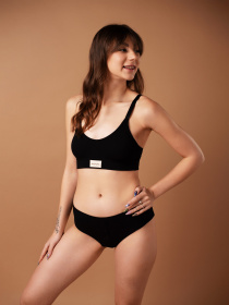 Бюстгальтер Brabrabra модель SLZ25301006_Black Фото