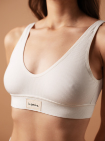 Бюстгальтер Brabrabra модель SLZ25301008_Ivory Фото