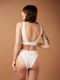 Бюстгальтер Brabrabra модель SLZ25301008_Ivory Бюстгальтер Brabrabra модель SLZ25301008_Ivory Фото