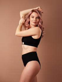 Бюстгальтер Brabrabra модель SLZ25301008_Black Фото