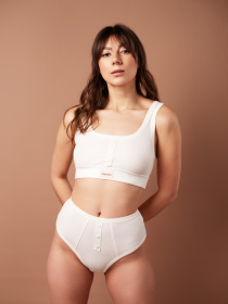 Бюстгальтер Brabrabra модель SLZ25301009_Ivory Фото