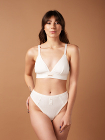 Бюстгальтер Brabrabra модель SLZ25301014_Ivory Фото