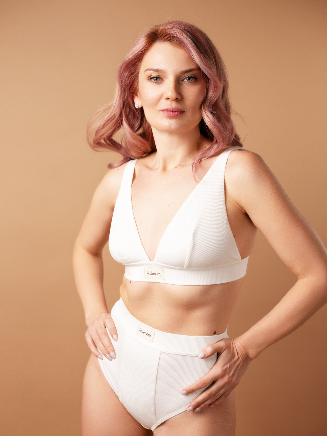 Бюстгальтер Brabrabra модель SLZ25301214_Ivory Фото