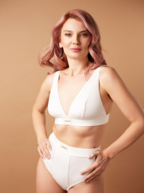 Бюстгальтер Brabrabra модель SLZ25301214_Ivory Фото