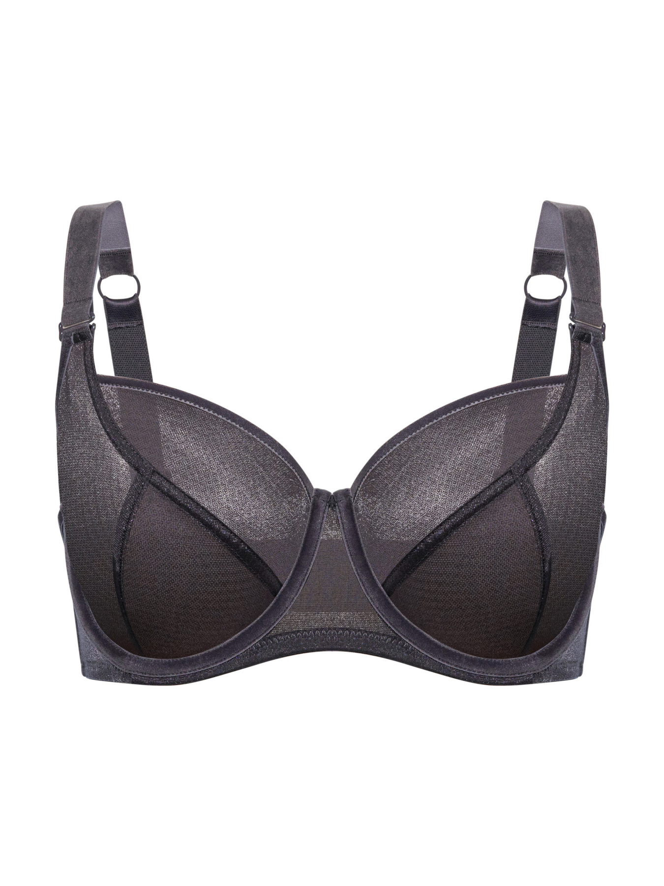 Бюстгальтер Brabrabra модель SLZ25501011_Dark-Gray Фото