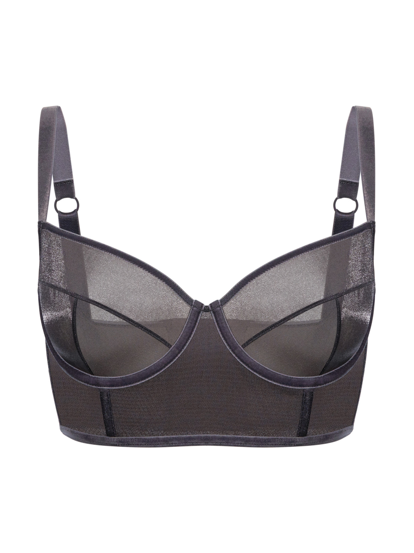 Бюстгальтер Brabrabra модель SLZ25501090_Dark-Gray Фото