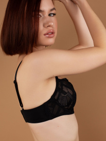 Бюстгальтер Brabrabra модель SLZ25901005_Black Фото