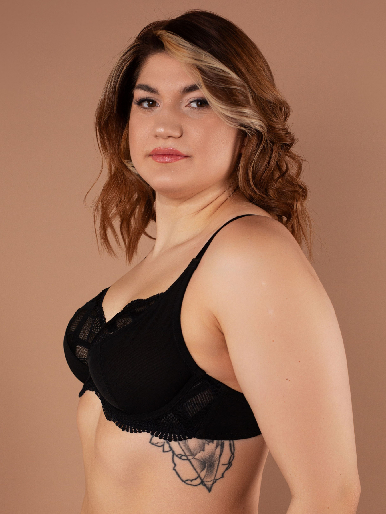 Бюстгальтер Brabrabra модель SLZ25901011_Black Фото