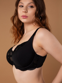 Бюстгальтер Brabrabra модель SLZ25901012_Black Бюстгальтер Brabrabra модель SLZ25901012_Black Фото