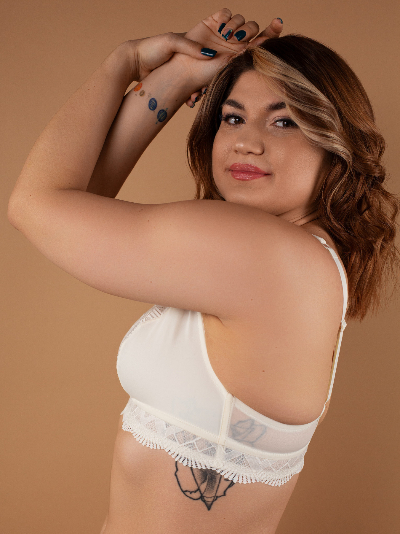 Бюстгальтер Brabrabra модель SLZ25901201_Ivory Фото