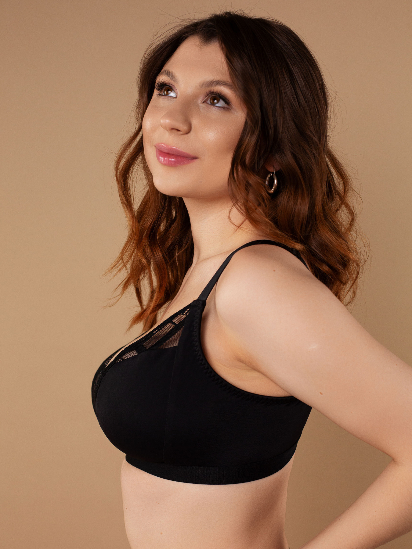 Бюстгальтер Brabrabra модель SLZ25901301_Black Фото