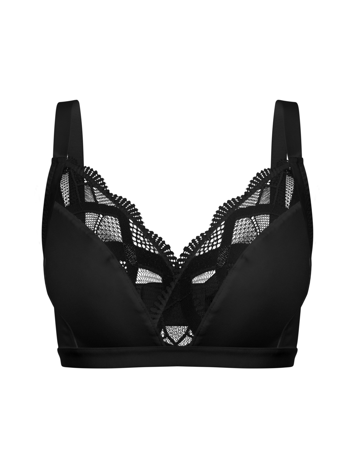 Бюстгальтер Brabrabra модель SLZ25901301_Black Бюстгальтер Brabrabra модель SLZ25901301_Black Фото